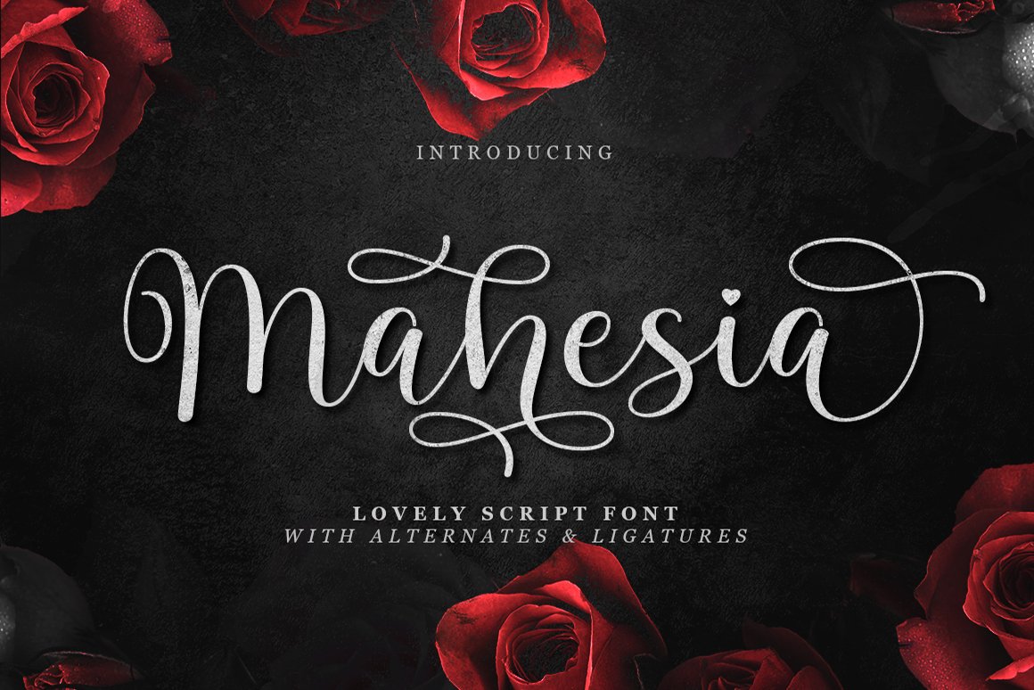 Mahesia Script - Design Cuts