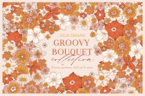 Groovy Bouquet Boho Collection