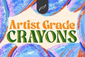 Procreate Artist Grade Crayon Brush 9-Pack