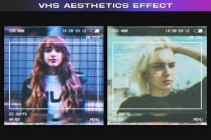 VHS Aesthetic Effect