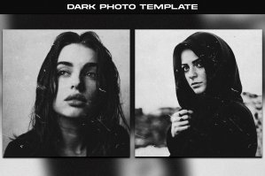 Dark Photo Template