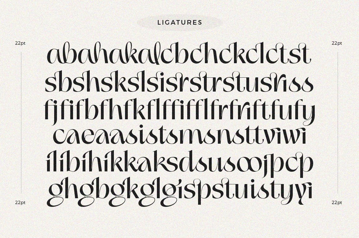 Gladick - Modern Typeface - Design Cuts