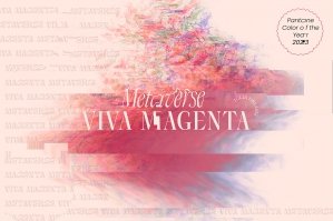 Viva Magenta Metaverse Textures & Shapes