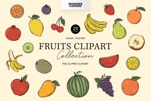 Fruit Clipart Illustrations