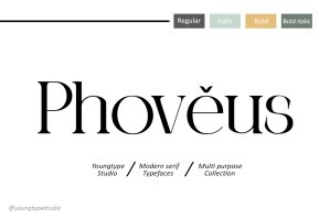 Phoveus Modern Serif