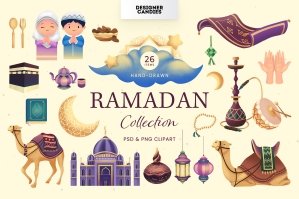Ramadan Clipart Illustrations