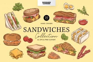 Sandwich Illustrations