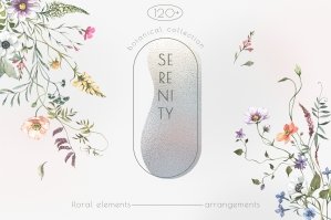 Serenity Wild Flowers Collection