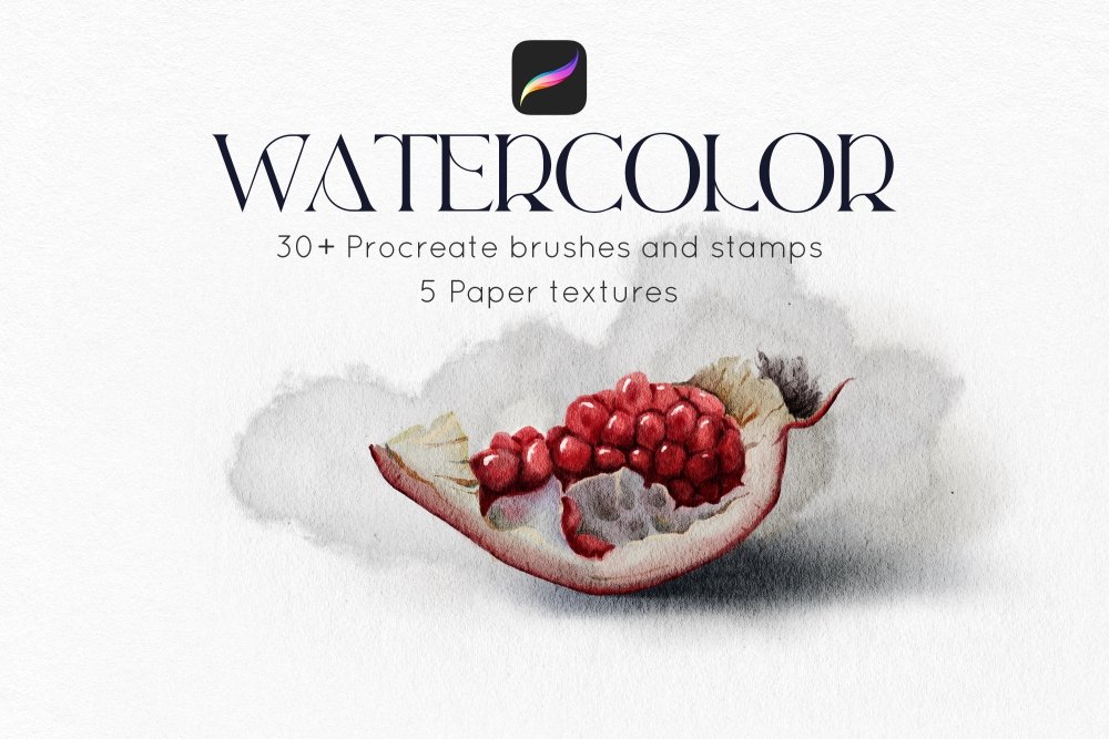 Metallic Watercolor Kit for Procreate - Design Cuts