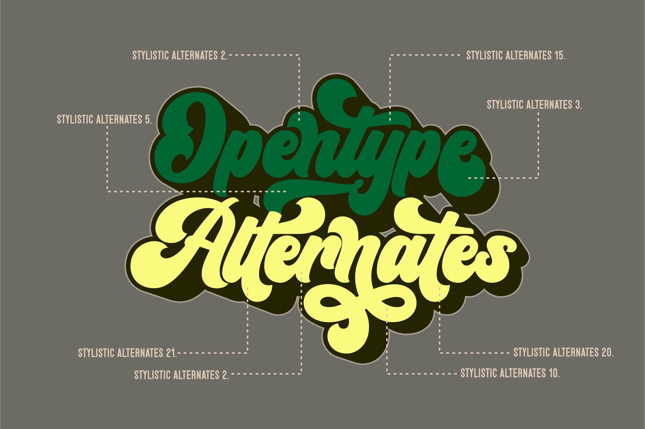 Rinterland - Vintage Retro Font - Design Cuts