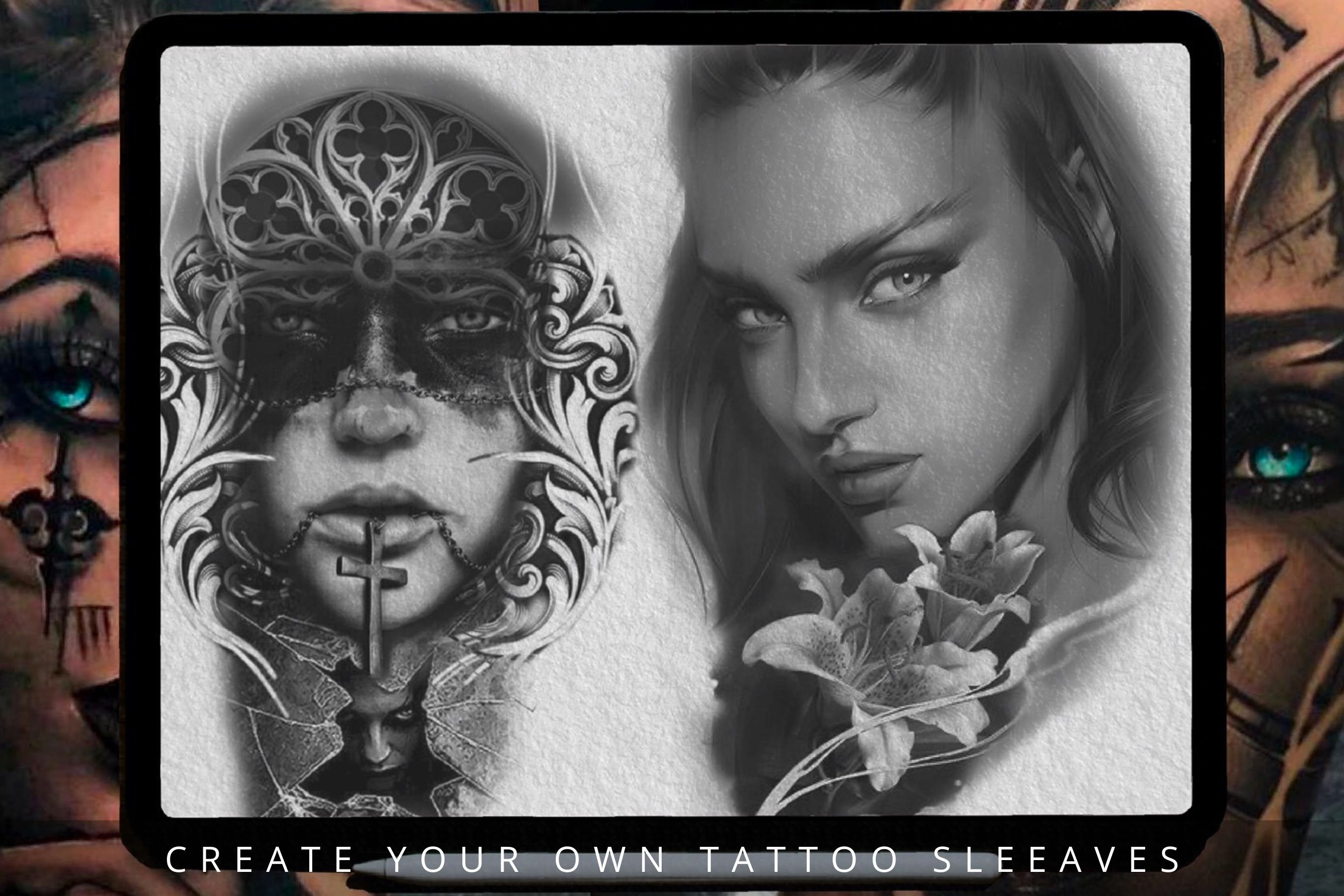 Exploring the Art of 3D Tattoos: 70 Amazing Designs | Art and Design |  Stylish tattoo, Girl face tattoo, Portrait tattoo