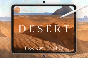 Desert Procreate Brushes