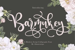 Barmukey Calligraphy Script