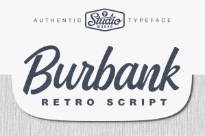 Burbank | Retro Script
