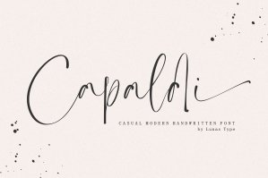 Capaldi - Casual Handwritten Modern