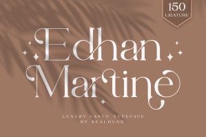 Edhan Martine Ligature Serif