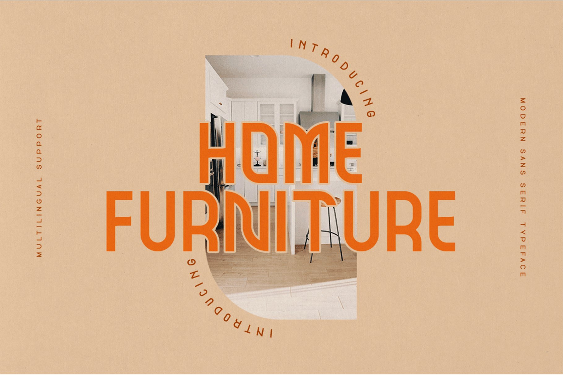 Home Furniture - Modern Sans Serif Font - Design Cuts