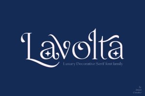 Lavolta Fancy And Functional Serif Font Family