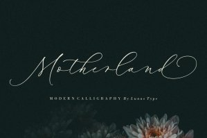 Motherland - Modern Calligraphy Font