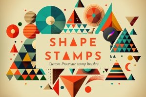 Procreate Shape Stamps