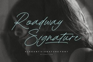 Roadway Signature - Elegant Signature Font