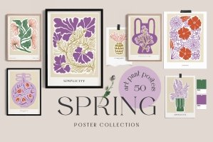 Spring Prints Poster