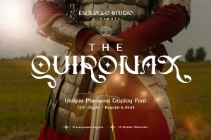 The Quironax - Medieval Display Font
