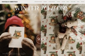 Nostalgic Christmas - Winter Memory From Childhood