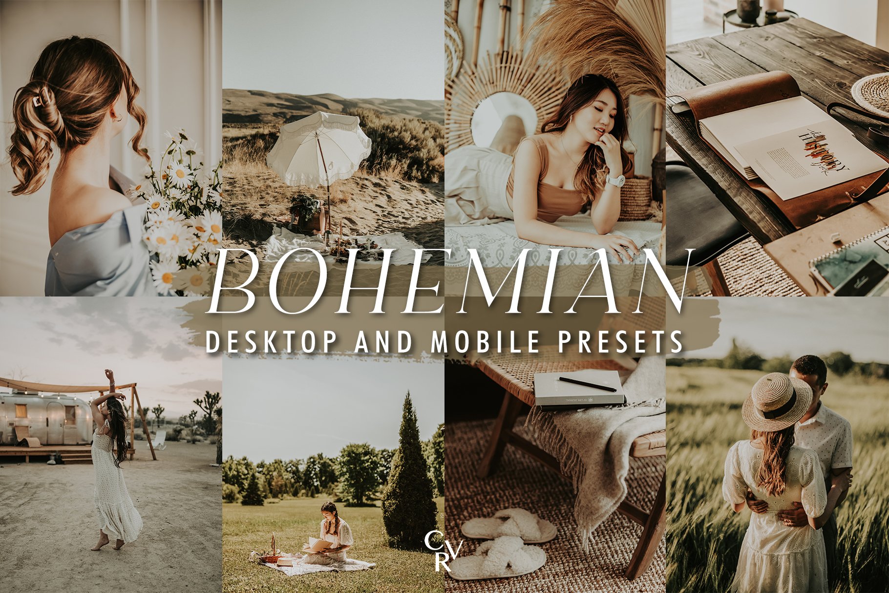 10 Bohemian Lightroom Presets - Design Cuts