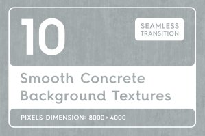 10 Smooth Concrete Background Textures