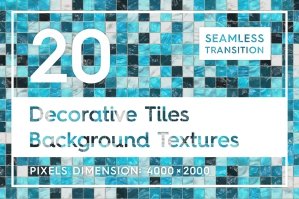 20 Decorative Tiles Background Textures