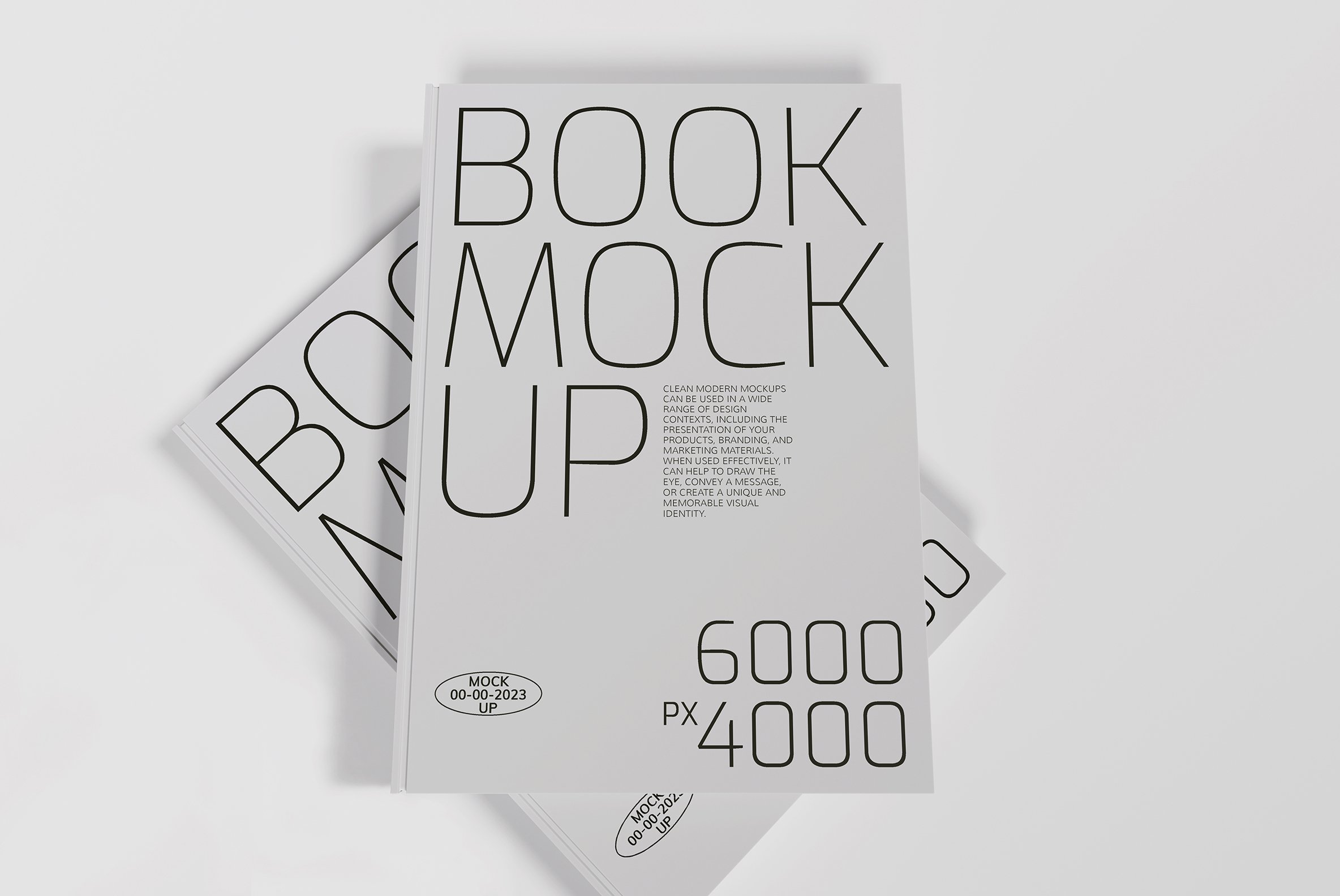 A5 Modern and Minimal Hardcover Book Mockups - Design Cuts