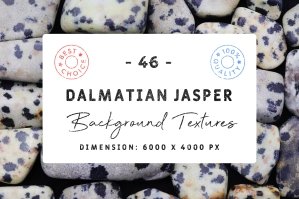 46 Dalmatian Jasper Background Textures