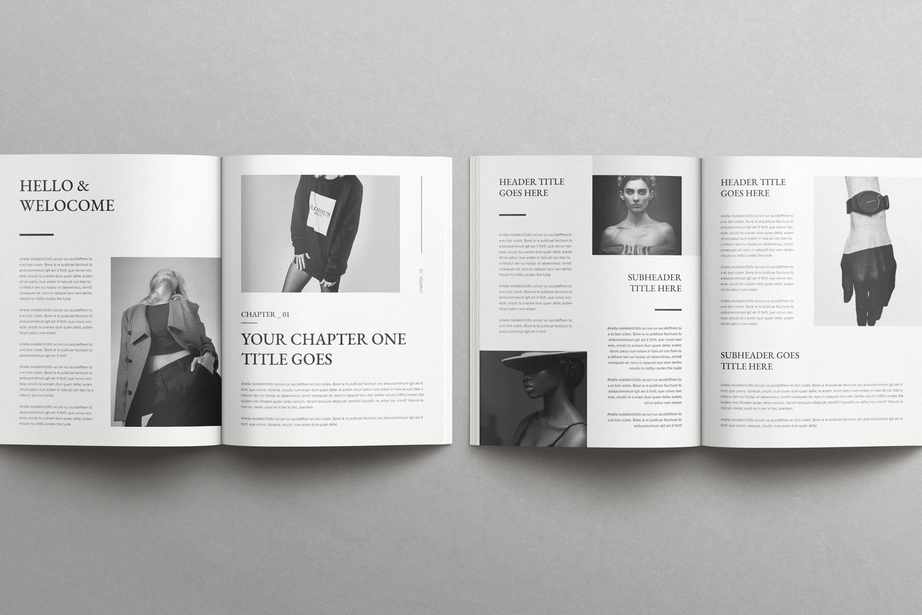 Ebook Template Magazine - Design Cuts