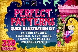 Perfect Patterns - Complete Brush, Stamps and Texture Kit