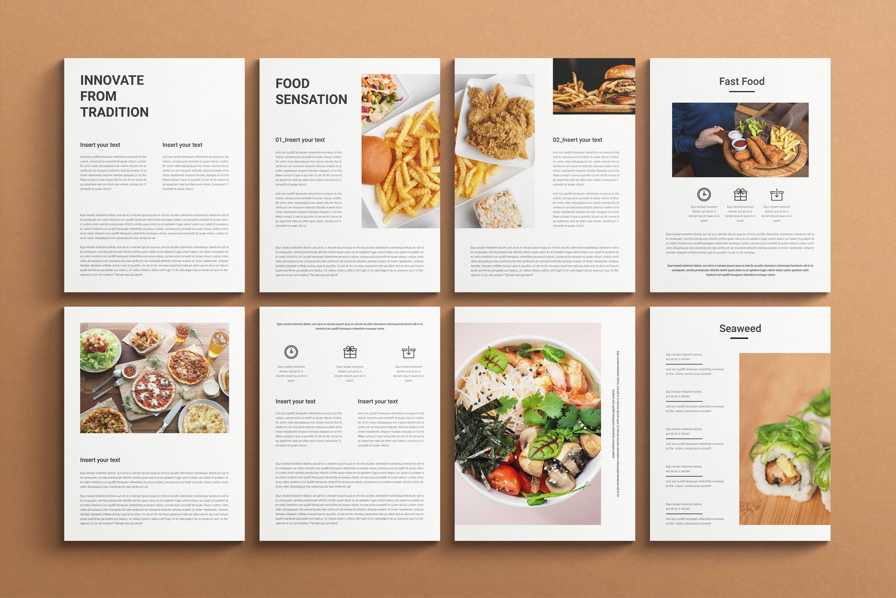 Cookbook Recipe Book Template - Design Cuts