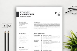 2 Pages Resume CV 2