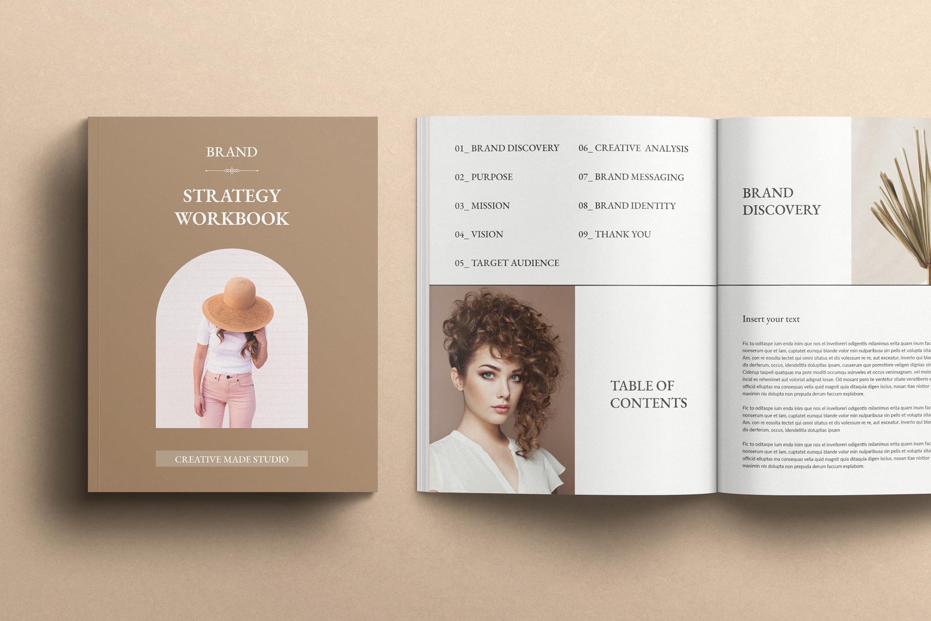 Brand Strategy Workbook Template - Design Cuts