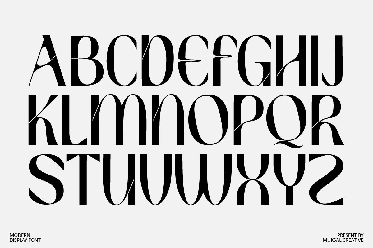 Beron Font - Design Cuts