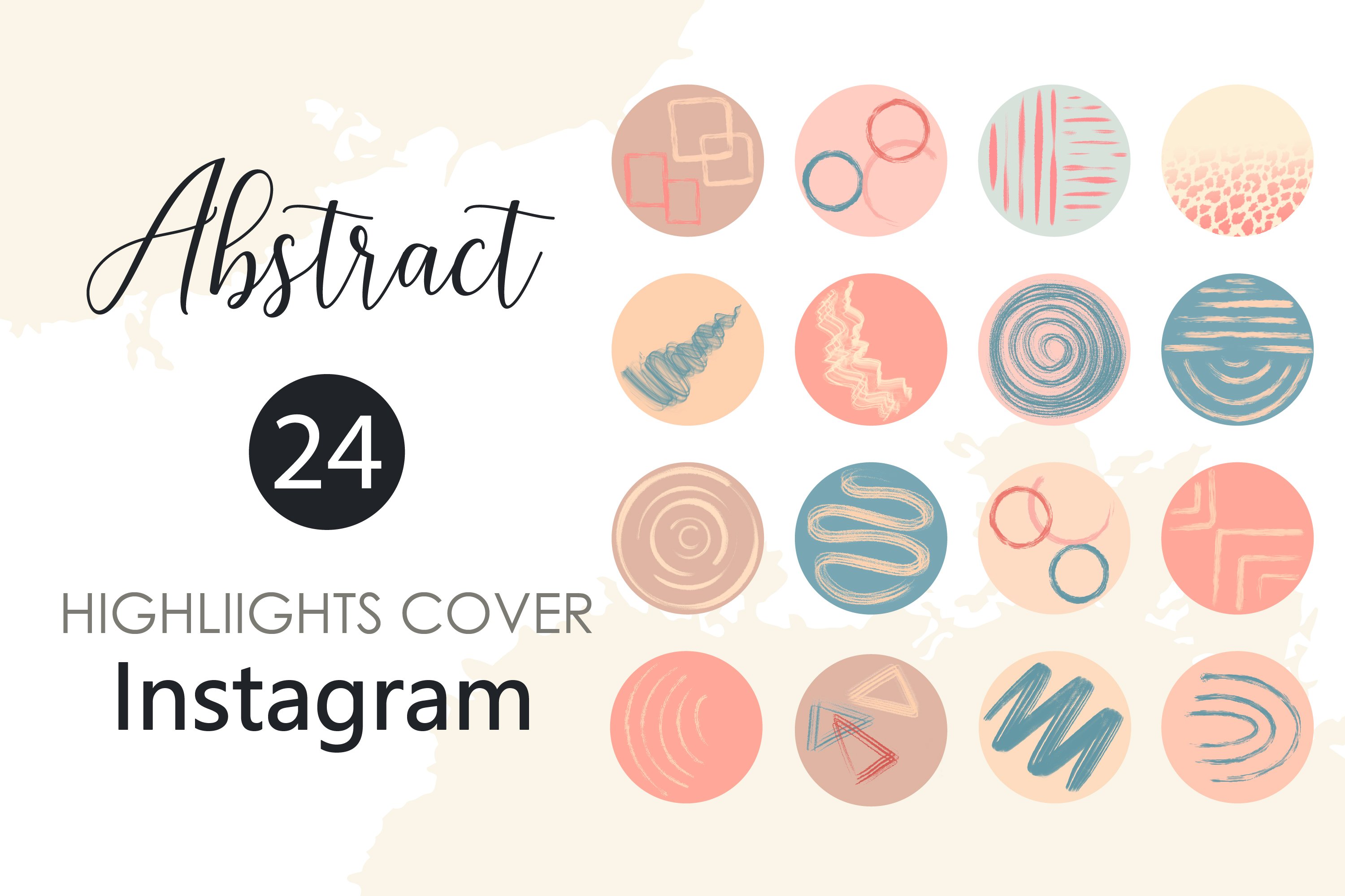 Abstract Instagram Highlights Cover - Design Cuts