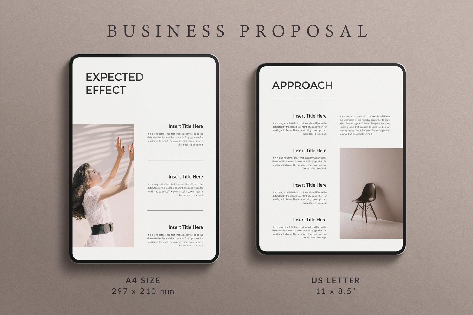 Business Proposal Template 3 - Design Cuts