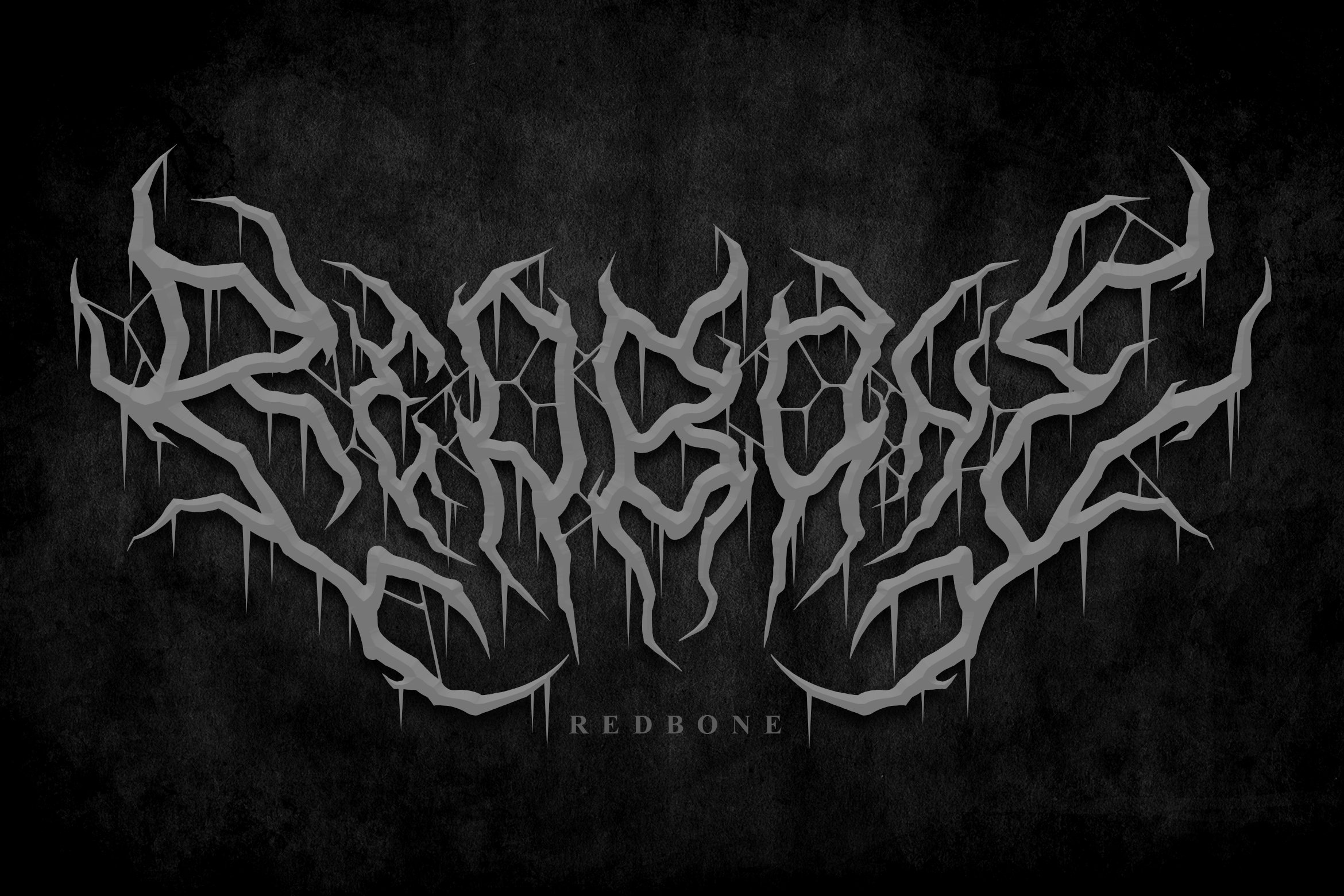 Onerock | Black Metal Font Vol 6 - Design Cuts