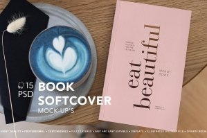 Book Softcover MockUp