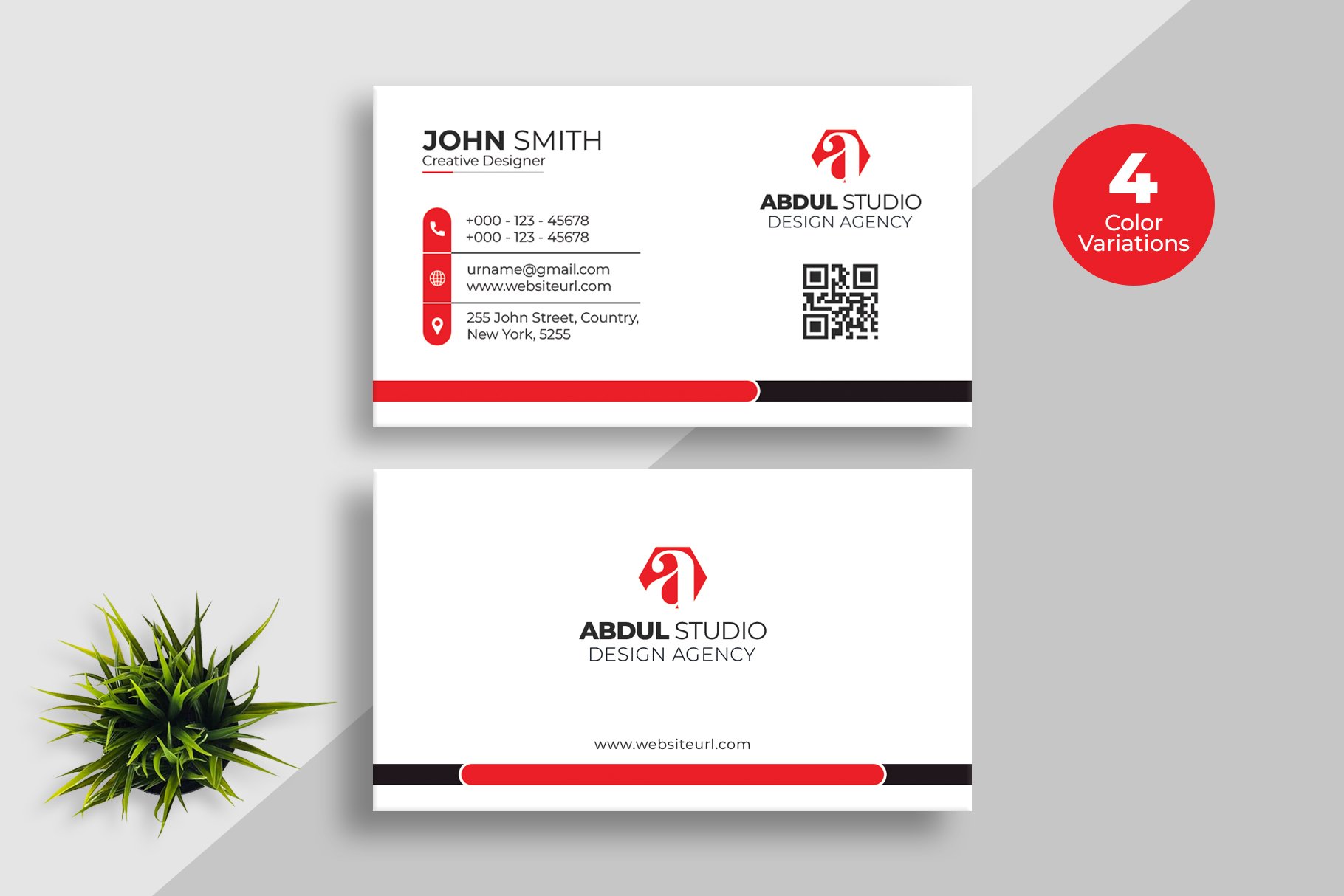 photo business card template