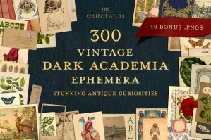 Dark Academia: 300 Vintage Ephemera