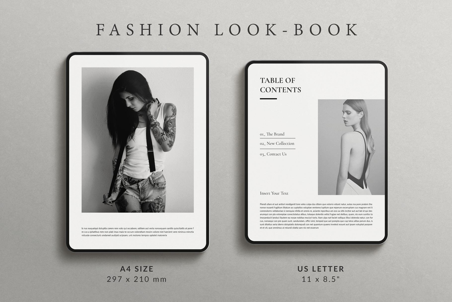 Fashion Lookbook Template