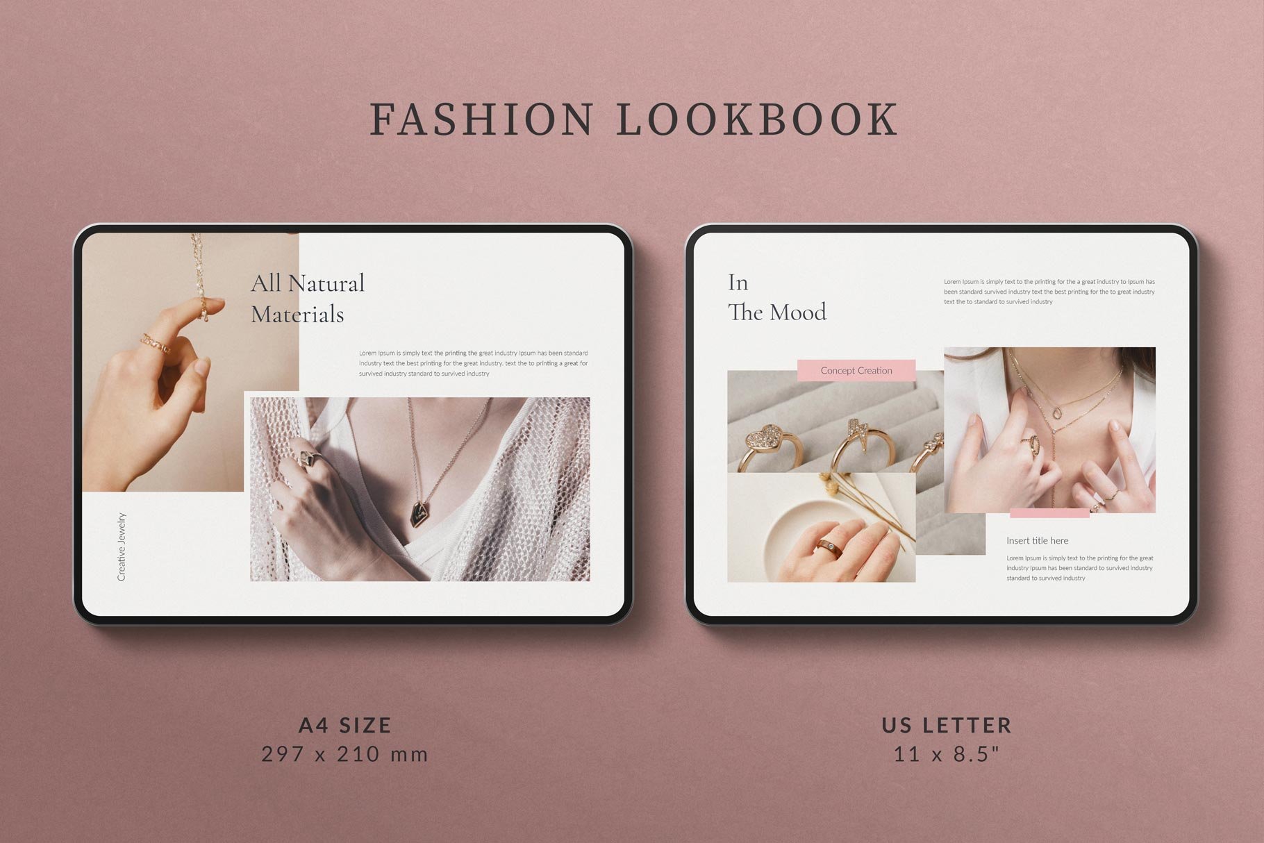 Fashion Lookbook Template - Design Cuts