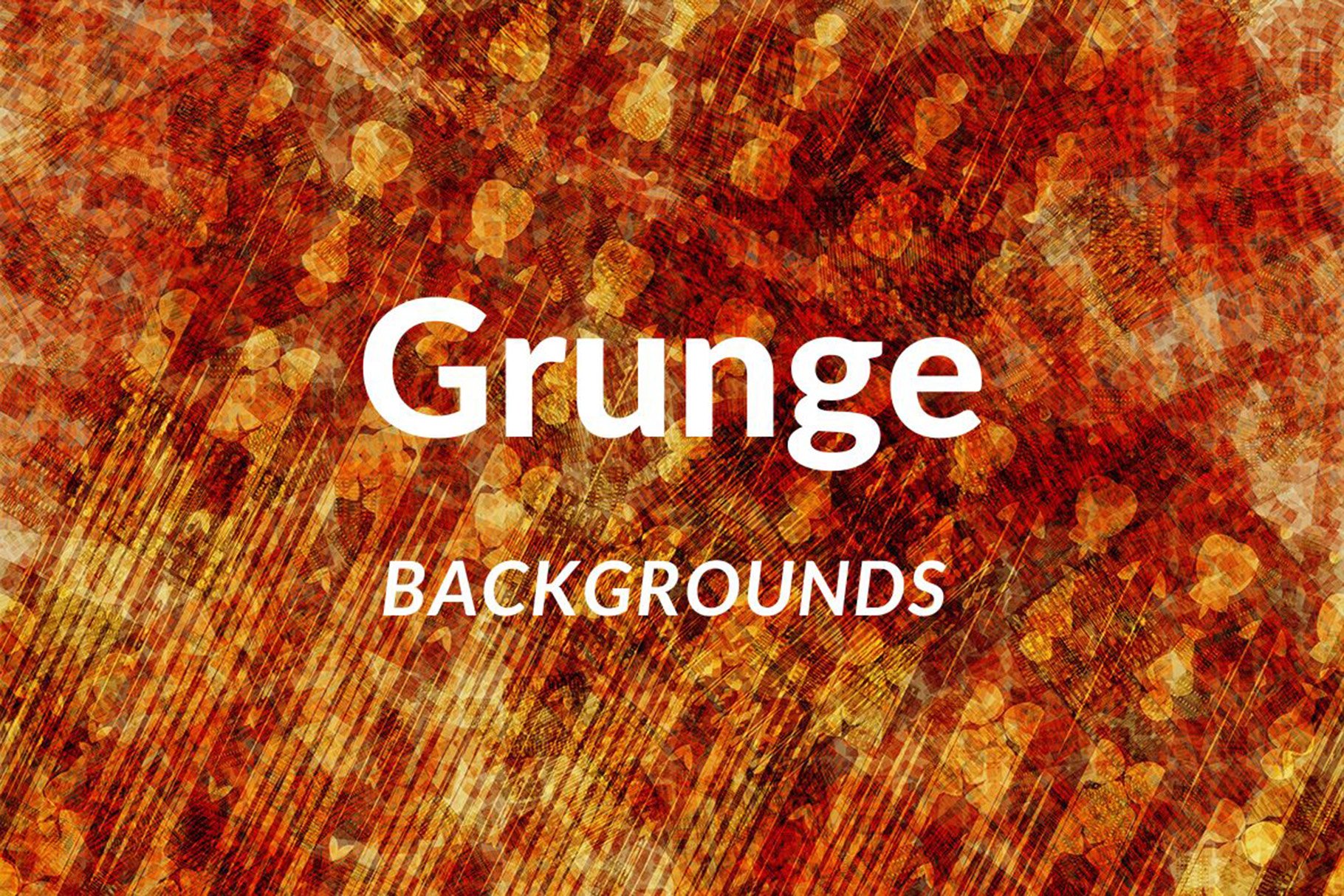 fond grunge orange