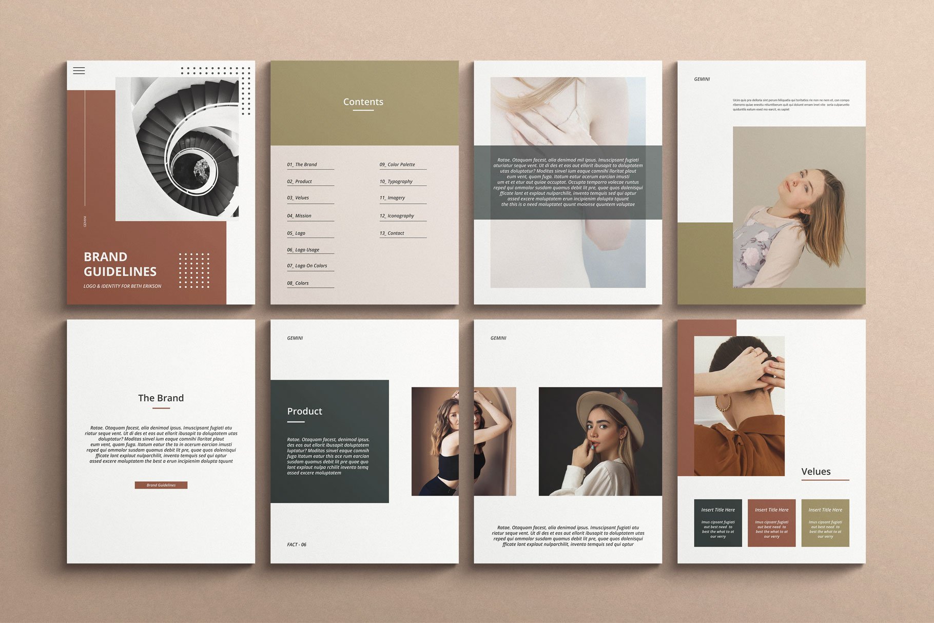 Brand Guidelines Template - Design Cuts