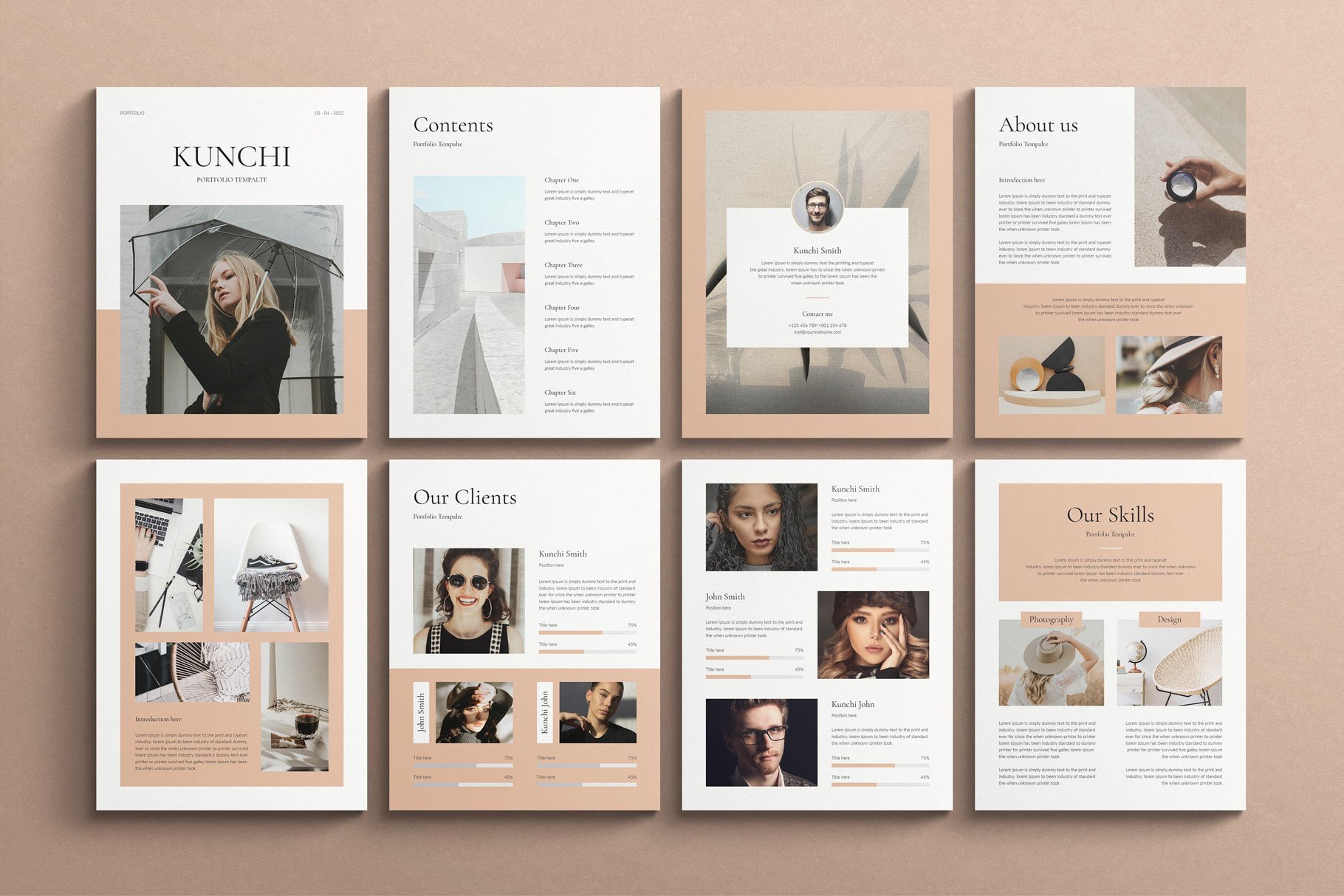 Portfolio Template 2 - Design Cuts